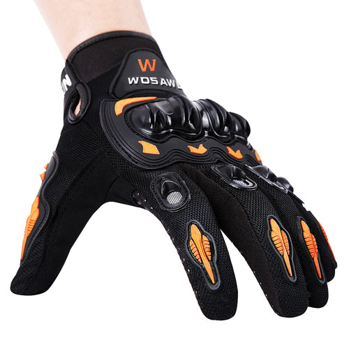 Hard Shell Motorcycle Gloves